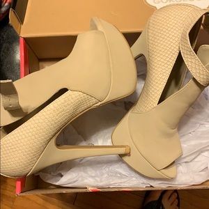 Nude heels